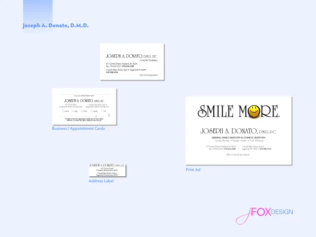 Logo design, business cards, calling cards, print advertising, office forms. width=